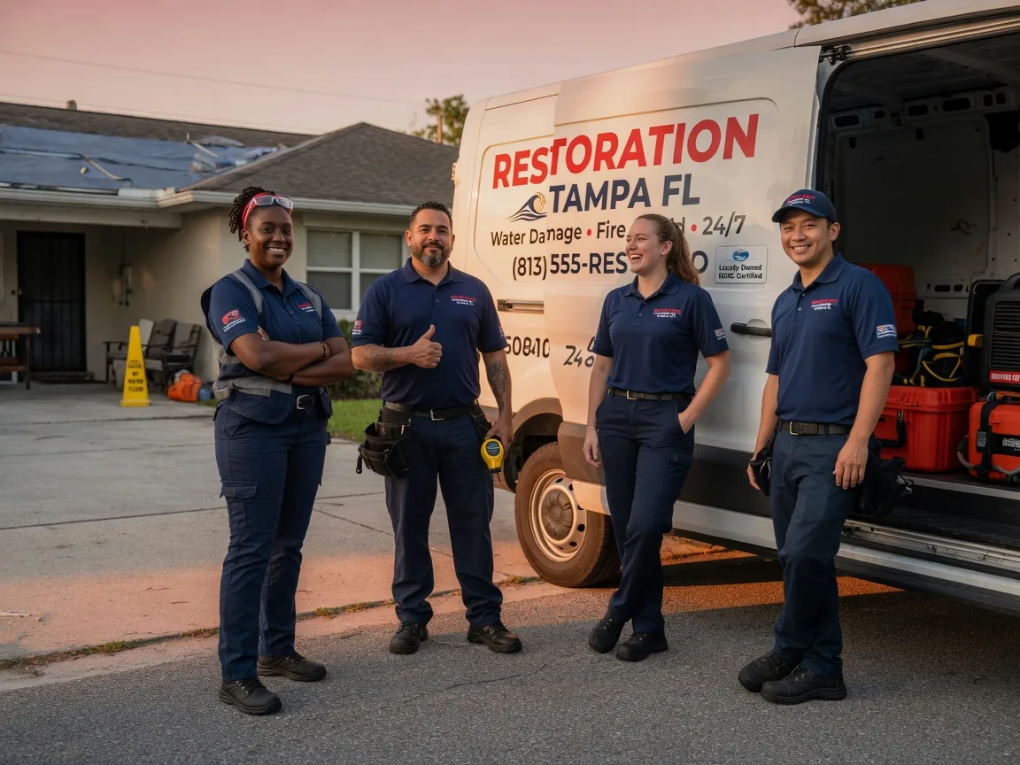 Water Damage Restoration company in Fountain, NC